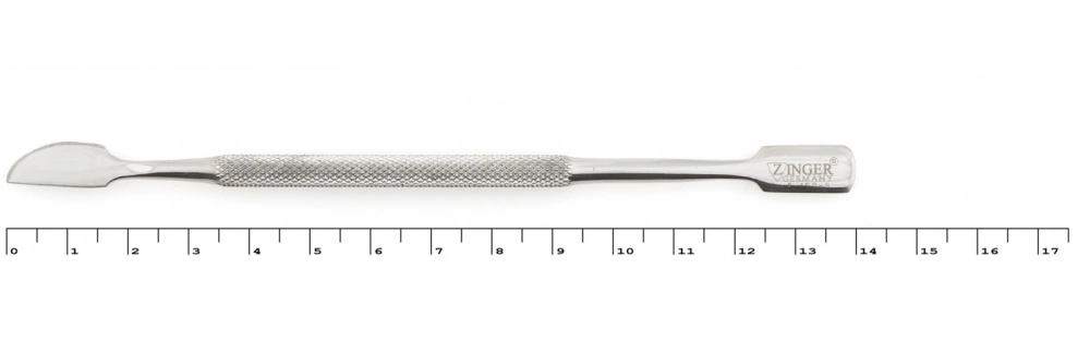 Пушер Zinger 2-х сторонний: лопатка широкая+топорик прямой (14 см)