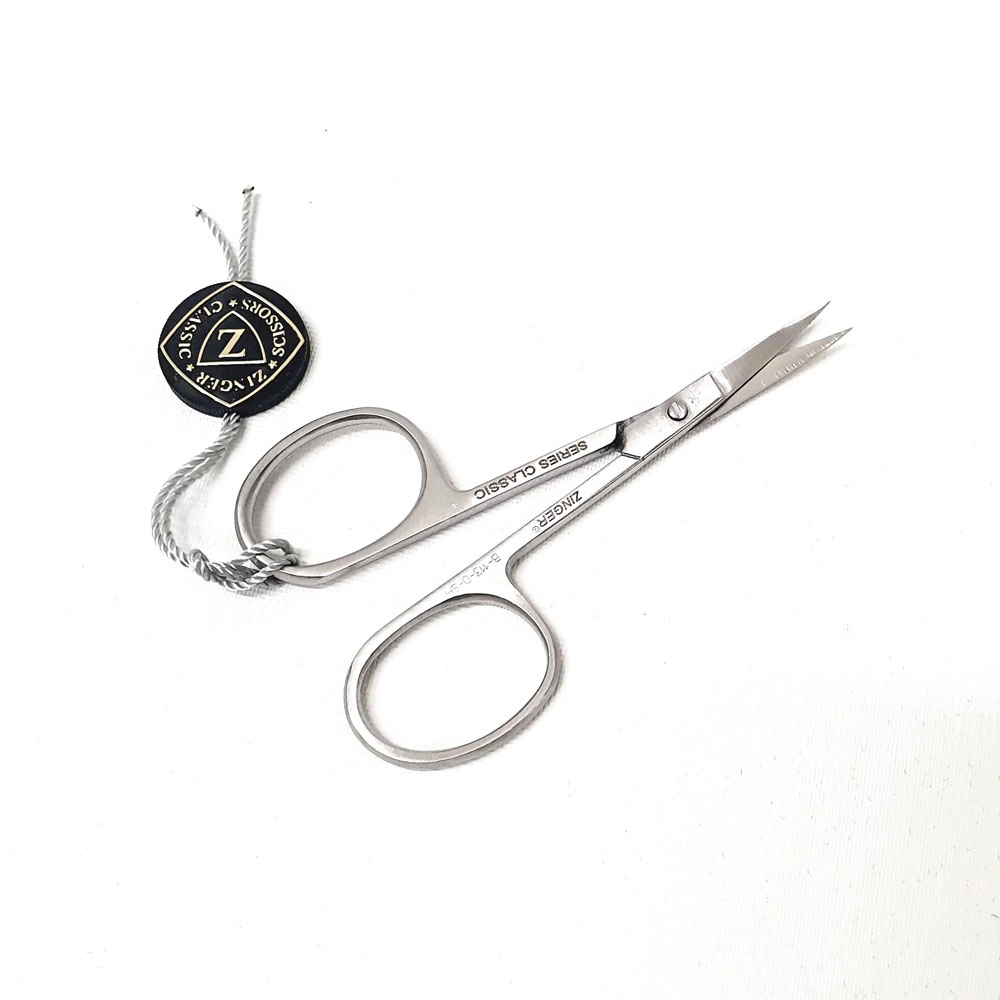 Ножницы маникюрные, закругленные (ручная заточкой) Zinger zo-B-113-D-SH