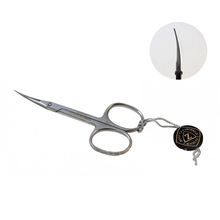 Ножницы для кутикулы, закругленные (проф. заточка), zSPr-B-128-FD-SH-Salon Zinger