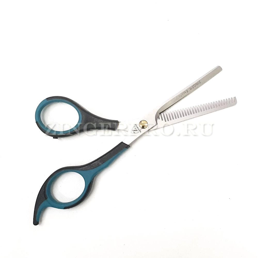 Ножницы парикмахерские, филировочные, 1-сторонние Zinger ze-EV-806-OVER-MS-TH-6,5
